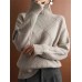 Women's Pullover Sweater Jumper Turtleneck Ribbed Knit Polyester Oversized Fall Winter Regular Outdoor Daily Going out Stylish Casual Soft Long Sleeve Solid Color Black Yellow Camel S M L