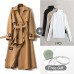 Autumn Classic -Women's Trench Coat Pullover Sweater