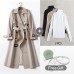 Autumn Classic -Women's Trench Coat Pullover Sweater