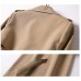 Autumn Classic -Women's Trench Coat Pullover Sweater