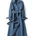 Autumn Classic -Women's Trench Coat Pullover Sweater