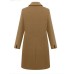 Women's Coat Casual Jacket Trench Coat Street Daily Wear Vacation Fall Winter Long Coat Loose Fit Thermal Warm Windproof Warm Stylish Sporty Chic & Modern Jacket Long Sleeve Pure Color Slim Fit Black