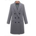 Women's Coat Casual Jacket Trench Coat Street Daily Wear Vacation Fall Winter Long Coat Loose Fit Thermal Warm Windproof Warm Stylish Sporty Chic & Modern Jacket Long Sleeve Pure Color Slim Fit Black