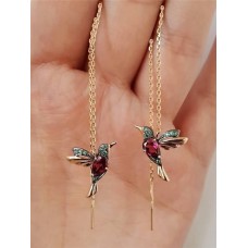 Women's Earrings Chic & Modern Street Bird Earring / Red / Blue / Fall / Winter / Spring