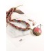 Women's Bohemian Necklace Vintage Sweater Chain Ethnic Style Rice Beads Woven Archaistic Outdoor Geometry Necklace