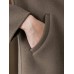 Women's Coat Winter Short Coat Fall Warm Notch Lapel Wool Coat Windproof Pea Coat with Pockets Loose Fit Modern Style Casual Trendy Jacket Long Sleeve Plain Camel Brown Coffee