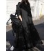 Women's Plus Size Curve Shirt Dress Casual Dress Swing Dress Solid Color Long Dress Maxi Dress Long Sleeve Ruched V Neck Fashion Outdoor ArmyGreen Black Fall Winter L XL XXL 3XL 4XL