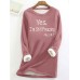 Women's Sweatshirt Pullover Sherpa Fleece Lined Letter Fuzzy Black Yellow Pink Street Casual Round Neck Long Sleeve Top Micro-elastic Fall & Winter