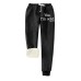 Women's Sweatpants Joggers Full Length Print Pocket Micro-elastic High Rise Sweatpants Savannah Joggers Daily Wear Light Pink Transparent Blue S M Fall & Winter