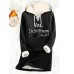 Women's Hoodie Sweatshirt Pullover Sherpa Fleece Lined Letter Warm Fuzzy Print Drawstring Front Pocket Light Pink Black Pink Casual Sports Hoodie Long Sleeve Top Micro-elastic Fall & Winter