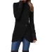 Women's Coat Outdoor Daily Wear Going out Fall Winter Coat Stand Collar Regular Fit Windproof Warm Comtemporary Stylish Casual Jacket Long Sleeve Plain Slim Fit Black Wine Army Green