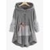 Women's Plus Size Teddy Coat Animal Casual Long Sleeve V Wire Regular Fall Winter Green Pink Dark Gray L XL XXL 3XL 4XL